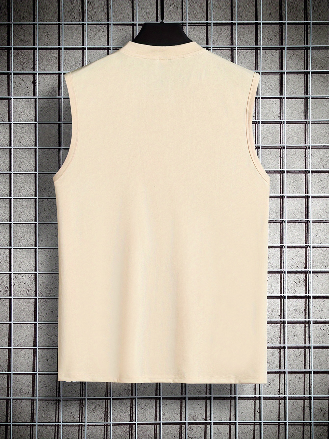 mens athletic top quick dry moisture wicking breathable gym running training summer sleeveless shirt with unique graphic design details 4