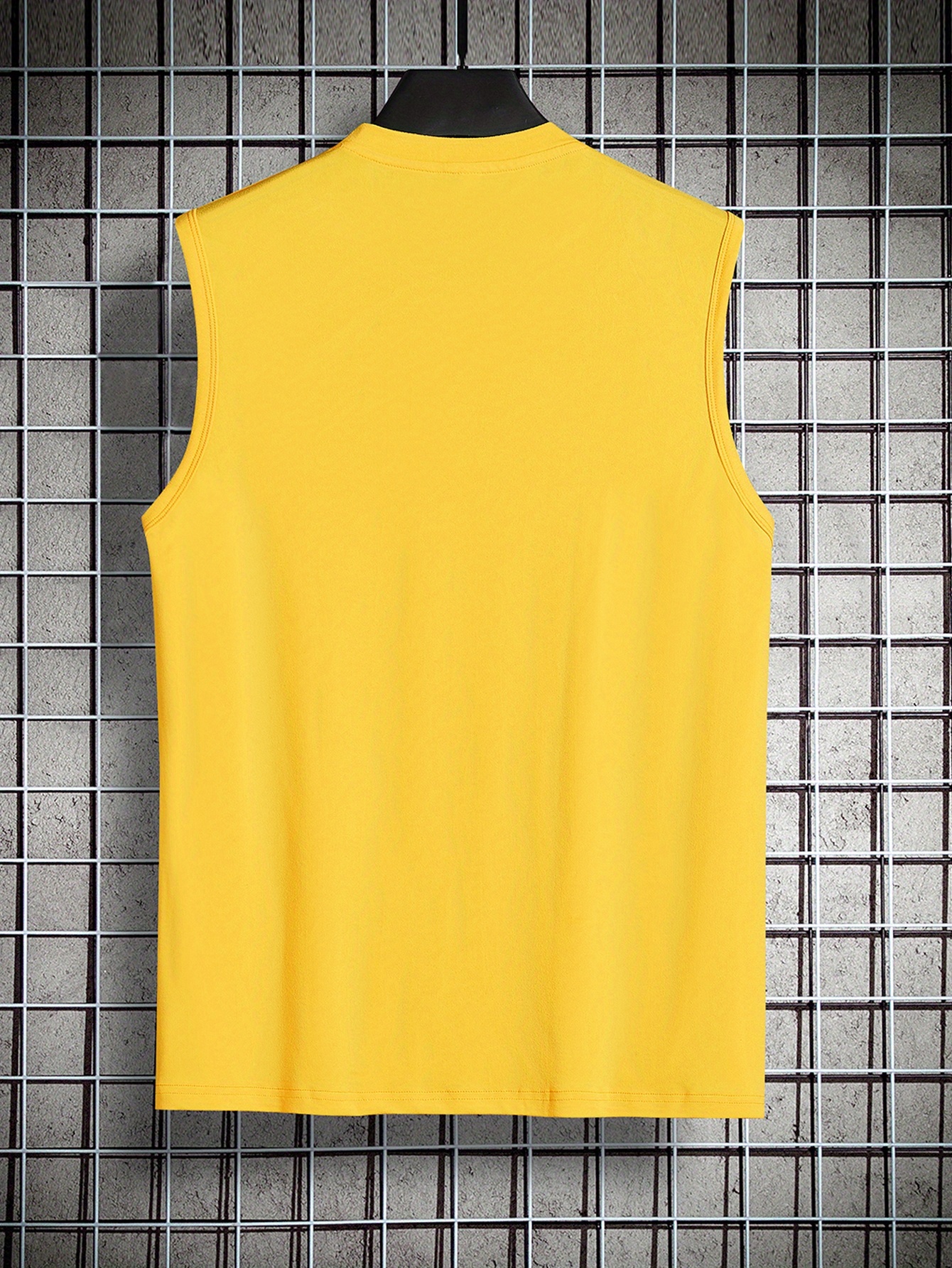 mens athletic top quick dry moisture wicking breathable gym running training summer sleeveless shirt with unique graphic design details 10