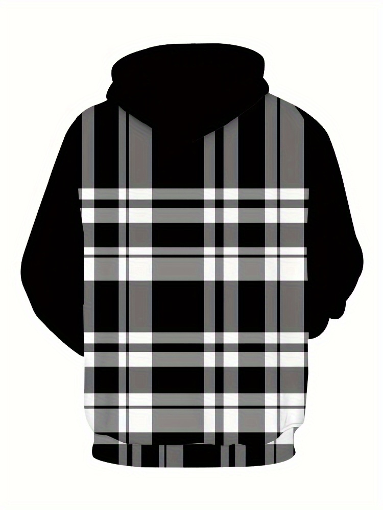 mens plus size hoodie with pullover polyester machine washable plus size details 9