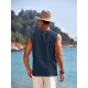 Men'S Cotton Linen Tank Top, Casual Sleeveless Lace Up Beach Hippie Tops, Bohemian Renaissance Pirate Tunic, Crew Neck, Printed Pattern, Non-Stretch Knit Fabric, Regular Fit, for Summer Sports Vest Men'S Cotton Linen Tank Top, Casual Sleeveless Lace Up Beach Hippie Tops, Bohemian Renaissance Pirate Tunic, Crew Neck, Printed Pattern, Non-Stretch Knit Fabric, Regular Fit, for Summer Sports Vest