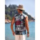 Men'S Cotton Linen Tank Top, Casual Sleeveless Lace Up Beach Hippie Tops, Bohemian Renaissance Pirate Tunic, Crew Neck, Printed Pattern, Non-Stretch Knit Fabric, Regular Fit, for Summer Sports Vest Men'S Cotton Linen Tank Top, Casual Sleeveless Lace Up Beach Hippie Tops, Bohemian Renaissance Pirate Tunic, Crew Neck, Printed Pattern, Non-Stretch Knit Fabric, Regular Fit, for Summer Sports Vest