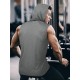Stylish Sleeveless Hooded Muscle Tank Top - Breathable, Moisture-Wicking, Quick-Drying, Perfect for Summer Sports, Fitness, Gym, Running, and Outdoor Activities - Ideal for Men Who Want Comfort and Freedom of Movement Stylish Sleeveless Hooded Muscle Tank Top - Breathable, Moisture-Wicking, Quick-Drying, Perfect for Summer Sports, Fitness, Gym, Running, and Outdoor Activities - Ideal for Men Who Want Comfort and Freedom of Movement