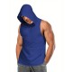 Stylish Sleeveless Hooded Muscle Tank Top - Breathable, Moisture-Wicking, Quick-Drying, Perfect for Summer Sports, Fitness, Gym, Running, and Outdoor Activities - Ideal for Men Who Want Comfort and Freedom of Movement Stylish Sleeveless Hooded Muscle Tank Top - Breathable, Moisture-Wicking, Quick-Drying, Perfect for Summer Sports, Fitness, Gym, Running, and Outdoor Activities - Ideal for Men Who Want Comfort and Freedom of Movement