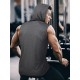 Stylish Sleeveless Hooded Muscle Tank Top - Breathable, Moisture-Wicking, Quick-Drying, Perfect for Summer Sports, Fitness, Gym, Running, and Outdoor Activities - Ideal for Men Who Want Comfort and Freedom of Movement Stylish Sleeveless Hooded Muscle Tank Top - Breathable, Moisture-Wicking, Quick-Drying, Perfect for Summer Sports, Fitness, Gym, Running, and Outdoor Activities - Ideal for Men Who Want Comfort and Freedom of Movement