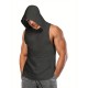 Stylish Sleeveless Hooded Muscle Tank Top - Breathable, Moisture-Wicking, Quick-Drying, Perfect for Summer Sports, Fitness, Gym, Running, and Outdoor Activities - Ideal for Men Who Want Comfort and Freedom of Movement Stylish Sleeveless Hooded Muscle Tank Top - Breathable, Moisture-Wicking, Quick-Drying, Perfect for Summer Sports, Fitness, Gym, Running, and Outdoor Activities - Ideal for Men Who Want Comfort and Freedom of Movement