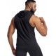 Men'S Vest Quick-Drying Sports Sleeveless Fitness Wear Basketball Vest Mesh Hooded with Drawstring Men'S Vest Quick-Drying Sports Sleeveless Fitness Wear Basketball Vest Mesh Hooded with Drawstring