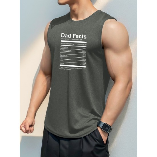 Men's Sleeveless Tank Top with Geometric Pattern - Casual Polyester Vest for Summer, Knit Fabric, Round Neck, Regular Fit, Adult Unisex Men's Sleeveless Tank Top with Geometric Pattern - Casual Polyester Vest for Summer, Knit Fabric, Round Neck, Regular Fit, Adult Unisex