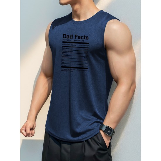 Men's Sleeveless Tank Top with Geometric Pattern - Casual Polyester Vest for Summer, Knit Fabric, Round Neck, Regular Fit, Adult Unisex Men's Sleeveless Tank Top with Geometric Pattern - Casual Polyester Vest for Summer, Knit Fabric, Round Neck, Regular Fit, Adult Unisex