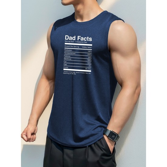Men's Sleeveless Tank Top with Geometric Pattern - Casual Polyester Vest for Summer, Knit Fabric, Round Neck, Regular Fit, Adult Unisex Men's Sleeveless Tank Top with Geometric Pattern - Casual Polyester Vest for Summer, Knit Fabric, Round Neck, Regular Fit, Adult Unisex