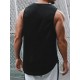 Men's Summer Fashion Muscle Tank Top - Breathable, Sweat-Wicking & Quick-Dry for Gym, Basketball & Training | Casual Round Neck Sleeveless Shirt Men's Summer Fashion Muscle Tank Top - Breathable, Sweat-Wicking & Quick-Dry for Gym, Basketball & Training | Casual Round Neck Sleeveless Shirt