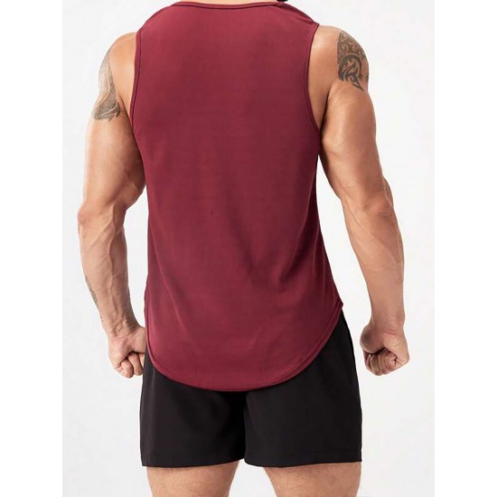 Men's Summer Fashion Muscle Tank Top - Breathable, Sweat-Wicking & Quick-Dry for Gym, Basketball & Training | Casual Round Neck Sleeveless Shirt Men's Summer Fashion Muscle Tank Top - Breathable, Sweat-Wicking & Quick-Dry for Gym, Basketball & Training | Casual Round Neck Sleeveless Shirt