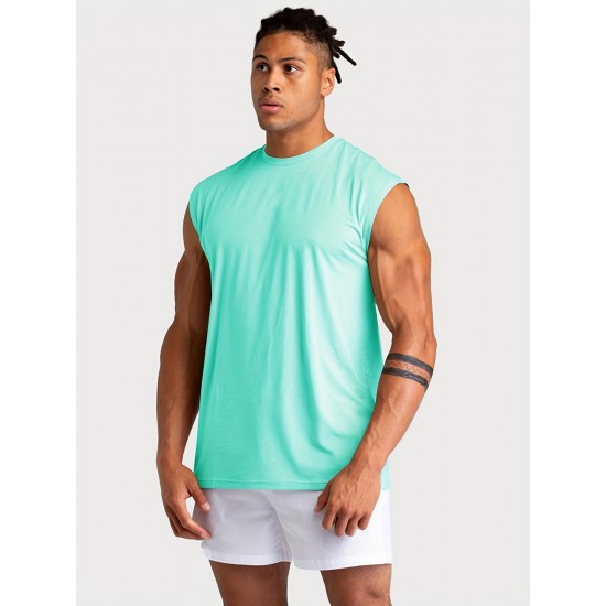 Muscle Fit Tank Top - Sleeveless, Slim Fit, Breathable, Quick-Drying, Moisture-Wicking, Gym-Ready, Bodybuilding Training Essential - Summer Clothing, Fitness, Workout, Vest T-Shirt for Men Muscle Fit Tank Top - Sleeveless, Slim Fit, Breathable, Quick-Drying, Moisture-Wicking, Gym-Ready, Bodybuilding Training Essential - Summer Clothing, Fitness, Workout, Vest T-Shirt for Men