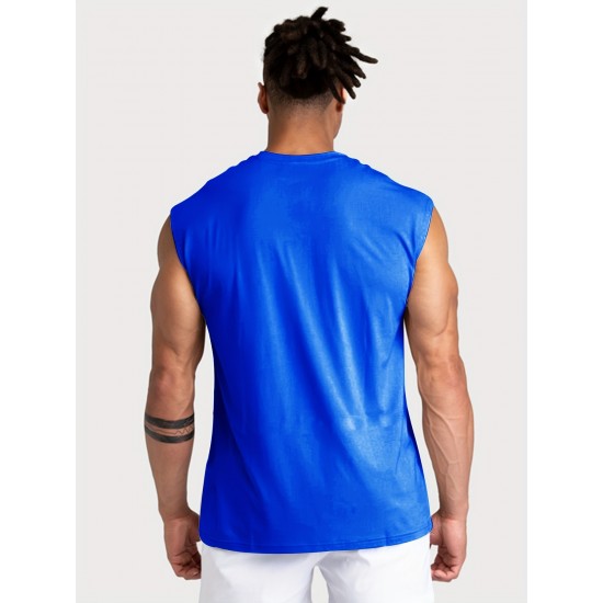 Muscle Fit Tank Top - Sleeveless, Slim Fit, Breathable, Quick-Drying, Moisture-Wicking, Gym-Ready, Bodybuilding Training Essential - Summer Clothing, Fitness, Workout, Vest T-Shirt for Men Muscle Fit Tank Top - Sleeveless, Slim Fit, Breathable, Quick-Drying, Moisture-Wicking, Gym-Ready, Bodybuilding Training Essential - Summer Clothing, Fitness, Workout, Vest T-Shirt for Men