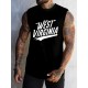 Men's Athletic Tank Top - Quick-Dry, Moisture-Wicking & Breathable | Perfect for Gym, Running & Training | Summer Sleeveless Shirt with West Virginia Print Men's Athletic Tank Top - Quick-Dry, Moisture-Wicking & Breathable | Perfect for Gym, Running & Training | Summer Sleeveless Shirt with West Virginia Print