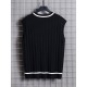 Men's Breathable V-neck Sleeveless Knitted Vest For Casual Daily Wear, Spring And Fall Men's Breathable V-neck Sleeveless Knitted Vest For Casual Daily Wear, Spring And Fall