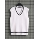 Men's Breathable V-neck Sleeveless Knitted Vest For Casual Daily Wear, Spring And Fall Men's Breathable V-neck Sleeveless Knitted Vest For Casual Daily Wear, Spring And Fall