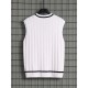 Men's Breathable V-neck Sleeveless Knitted Vest For Casual Daily Wear, Spring And Fall Men's Breathable V-neck Sleeveless Knitted Vest For Casual Daily Wear, Spring And Fall