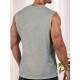Men's Solid Tank Top, Casual V Neck Sleeveless Top, Men's Clothing For Summer Outdoor Men's Solid Tank Top, Casual V Neck Sleeveless Top, Men's Clothing For Summer Outdoor