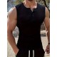 Men's Solid Tank Top, Casual V Neck Sleeveless Top, Men's Clothing For Summer Outdoor Men's Solid Tank Top, Casual V Neck Sleeveless Top, Men's Clothing For Summer Outdoor
