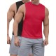 ZPB Mens Gym Tank Top Vest - Moisture-Wicking, Quick-Dry, Medium Stretch, Loose Fit, Crew Neck, Solid Color, Perfect For Basketball, Boxing, Cycling, Hiking, Outdoor, Running, Sports, Training - All Seasons Wear ZPB Mens Gym Tank Top Vest - Moisture-Wicking, Quick-Dry, Medium Stretch, Loose Fit, Crew Neck, Solid Color, Perfect For Basketball, Boxing, Cycling, Hiking, Outdoor, Running, Sports, Training - All Seasons Wear