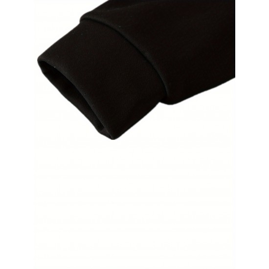 Plus Size Men's Cozy Solid Hoodie - Soft, Breathable, Warm, and Fashionable Casual Hooded Sweatshirt for Autumn and Winter - Ideal for Daily Wear, Outdoor Activities, and Gift Giving Plus Size Men's Cozy Solid Hoodie - Soft, Breathable, Warm, and Fashionable Casual Hooded Sweatshirt for Autumn and Winter - Ideal for Daily Wear, Outdoor Activities, and Gift Giving
