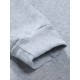 Plus Size Casual Hoodie with Geometric Wheat Ear Print, Polyester 100%, Hooded with Slight Stretch, Regular Fit Knit Fabric, 220gsm - Fake Pocket & Drawstring Detail Plus Size Casual Hoodie with Geometric Wheat Ear Print, Polyester 100%, Hooded with Slight Stretch, Regular Fit Knit Fabric, 220gsm - Fake Pocket & Drawstring Detail