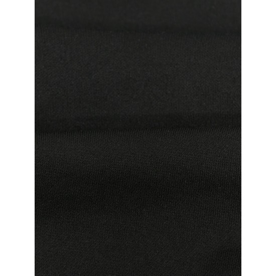 Plus Size Casual Hoodie with Geometric Wheat Ear Print, Polyester 100%, Hooded with Slight Stretch, Regular Fit Knit Fabric, 220gsm - Fake Pocket & Drawstring Detail Plus Size Casual Hoodie with Geometric Wheat Ear Print, Polyester 100%, Hooded with Slight Stretch, Regular Fit Knit Fabric, 220gsm - Fake Pocket & Drawstring Detail