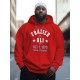 Men'S Plus Size Hoodie, Frazier vs Ali 1975 Print, Polyester Microfiber, Casual Sports Sweatshirt with Drawstring, Regular Fit, Knit Fabric, Autumn & Winter Fashion Men'S Plus Size Hoodie, Frazier vs Ali 1975 Print, Polyester Microfiber, Casual Sports Sweatshirt with Drawstring, Regular Fit, Knit Fabric, Autumn & Winter Fashion