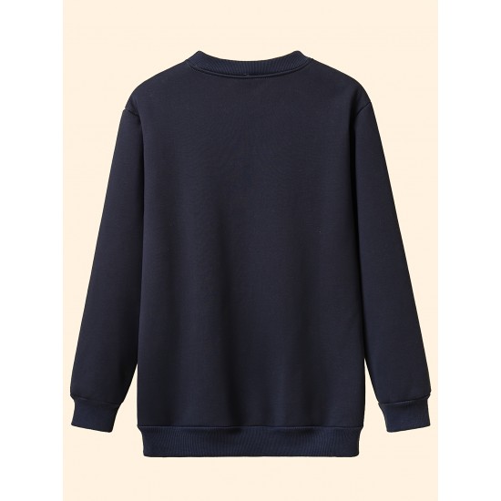 Plus Size Velvet Thickened Men's Autumn And Winter Casual Sports Thermal Pullover Sweatshirt Plus Size Velvet Thickened Men's Autumn And Winter Casual Sports Thermal Pullover Sweatshirt