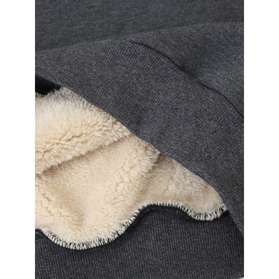 Plus Size Velvet Thickened Men's Autumn And Winter Casual Sports Thermal Pullover Sweatshirt Plus Size Velvet Thickened Men's Autumn And Winter Casual Sports Thermal Pullover Sweatshirt