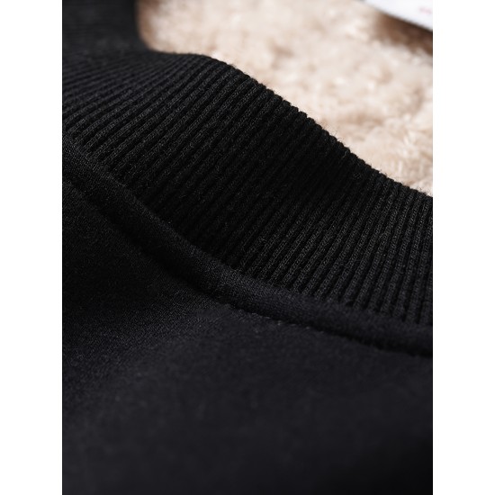 Plus Size Velvet Thickened Men's Autumn And Winter Casual Sports Thermal Pullover Sweatshirt Plus Size Velvet Thickened Men's Autumn And Winter Casual Sports Thermal Pullover Sweatshirt