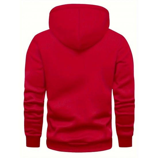 1 counts Casual and Fashionable Oversized Men's Hoodie, PLUS SIZE 1 counts Casual and Fashionable Oversized Men's Hoodie, PLUS SIZE