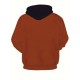 Plus Size Men's Retro Color Block Hoodie - Casual & Stylish Baseball Jacket for Spring/Fall, Breathable Polyester Blend, PLUS SIZE Plus Size Men's Retro Color Block Hoodie - Casual & Stylish Baseball Jacket for Spring/Fall, Breathable Polyester Blend, PLUS SIZE