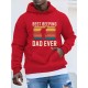 1pc Best Beeping Dad Ever Casual Plus Size Hoodie, Geometric Pattern, Polyester Knit Fabric, Loose Fit, Hooded Sweatshirt for Men 1pc Best Beeping Dad Ever Casual Plus Size Hoodie, Geometric Pattern, Polyester Knit Fabric, Loose Fit, Hooded Sweatshirt for Men