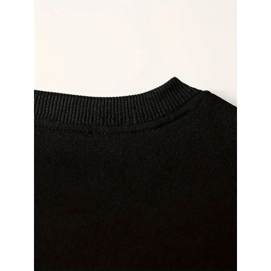 Cozy & Stylish Men's Crew Neck Sweatshirt - Casual Long Sleeve Pullover with Unique LA Print, Perfect for Fall & Winter | Soft Cotton Blend, Machine Washable, PLUS SIZE Cozy & Stylish Men's Crew Neck Sweatshirt - Casual Long Sleeve Pullover with Unique LA Print, Perfect for Fall & Winter | Soft Cotton Blend, Machine Washable, PLUS SIZE