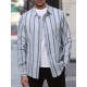 Plus Size Men's Plaid/Striped Shirt Spring Fall Winter Long Sleeve Shirt, Men's Clothing Plus Size Men's Plaid/Striped Shirt Spring Fall Winter Long Sleeve Shirt, Men's Clothing