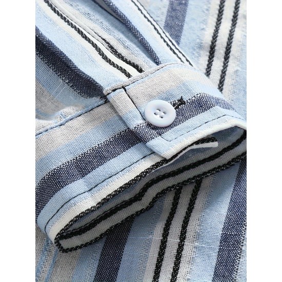 Plus Size Men's Plaid/Striped Shirt Spring Fall Winter Long Sleeve Shirt, Men's Clothing Plus Size Men's Plaid/Striped Shirt Spring Fall Winter Long Sleeve Shirt, Men's Clothing