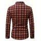 Plus Size Men's Plaid/Striped Shirt Spring Fall Winter Long Sleeve Shirt, Men's Clothing Plus Size Men's Plaid/Striped Shirt Spring Fall Winter Long Sleeve Shirt, Men's Clothing