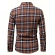 Plus Size Men's Plaid/Striped Shirt Spring Fall Winter Long Sleeve Shirt, Men's Clothing Plus Size Men's Plaid/Striped Shirt Spring Fall Winter Long Sleeve Shirt, Men's Clothing