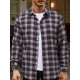 Plus Size Men's Plaid/Striped Shirt Spring Fall Winter Long Sleeve Shirt, Men's Clothing Plus Size Men's Plaid/Striped Shirt Spring Fall Winter Long Sleeve Shirt, Men's Clothing