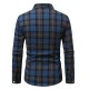 Plus Size Men's Plaid/Striped Shirt Spring Fall Winter Long Sleeve Shirt, Men's Clothing Plus Size Men's Plaid/Striped Shirt Spring Fall Winter Long Sleeve Shirt, Men's Clothing