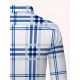 Plus Size Men's Plaid Pattern Long Sleeve Shirt - Slim Fit, Relaxed Casual Style, Ideal for Preppy Occasions, Versatile and Comfortable Wear Plus Size Men's Plaid Pattern Long Sleeve Shirt - Slim Fit, Relaxed Casual Style, Ideal for Preppy Occasions, Versatile and Comfortable Wear