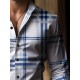 Plus Size Men's Plaid Pattern Long Sleeve Shirt - Slim Fit, Relaxed Casual Style, Ideal for Preppy Occasions, Versatile and Comfortable Wear Plus Size Men's Plaid Pattern Long Sleeve Shirt - Slim Fit, Relaxed Casual Style, Ideal for Preppy Occasions, Versatile and Comfortable Wear