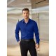 Men'S Plus Size Dress Shirts, Polyester Blend, Casual Work Style, Lapel Collar, Slight Stretch, Solid Color, Button-Down, Regular Fit, Woven, for All Seasons Men'S Plus Size Dress Shirts, Polyester Blend, Casual Work Style, Lapel Collar, Slight Stretch, Solid Color, Button-Down, Regular Fit, Woven, for All Seasons