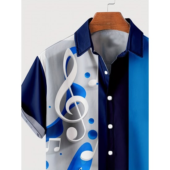 Plus Size Lapel Mens Hawaiian Plus Size Lapel Mens Hawaiian