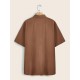 Plus Size Solid Color Button Down Shirts for Men - Short Sleeve, Lapel Collar, Breathable, Comfortable, Versatile Dress Shirts for Work, Casual, and Formal Occasions - Top Quality, Easy Care, and Classic Style Plus Size Solid Color Button Down Shirts for Men - Short Sleeve, Lapel Collar, Breathable, Comfortable, Versatile Dress Shirts for Work, Casual, and Formal Occasions - Top Quality, Easy Care, and Classic Style