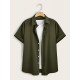 Plus Size Solid Color Button Down Shirts for Men - Short Sleeve, Lapel Collar, Breathable, Comfortable, Versatile Dress Shirts for Work, Casual, and Formal Occasions - Top Quality, Easy Care, and Classic Style Plus Size Solid Color Button Down Shirts for Men - Short Sleeve, Lapel Collar, Breathable, Comfortable, Versatile Dress Shirts for Work, Casual, and Formal Occasions - Top Quality, Easy Care, and Classic Style