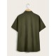 Plus Size Solid Color Button Down Shirts for Men - Short Sleeve, Lapel Collar, Breathable, Comfortable, Versatile Dress Shirts for Work, Casual, and Formal Occasions - Top Quality, Easy Care, and Classic Style Plus Size Solid Color Button Down Shirts for Men - Short Sleeve, Lapel Collar, Breathable, Comfortable, Versatile Dress Shirts for Work, Casual, and Formal Occasions - Top Quality, Easy Care, and Classic Style