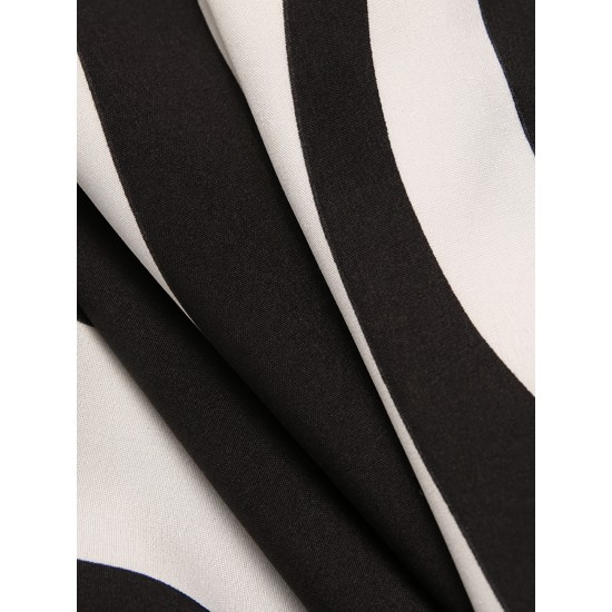 Plus Size Men's Long Sleeve Casual Shirt - Stripe Patchwork Design, Turn Down Collar, Button Closure, Polyester Fabric, Machine Washable and Dry Cleanable Plus Size Men's Long Sleeve Casual Shirt - Stripe Patchwork Design, Turn Down Collar, Button Closure, Polyester Fabric, Machine Washable and Dry Cleanable