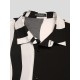 Plus Size Men's Long Sleeve Casual Shirt - Stripe Patchwork Design, Turn Down Collar, Button Closure, Polyester Fabric, Machine Washable and Dry Cleanable Plus Size Men's Long Sleeve Casual Shirt - Stripe Patchwork Design, Turn Down Collar, Button Closure, Polyester Fabric, Machine Washable and Dry Cleanable